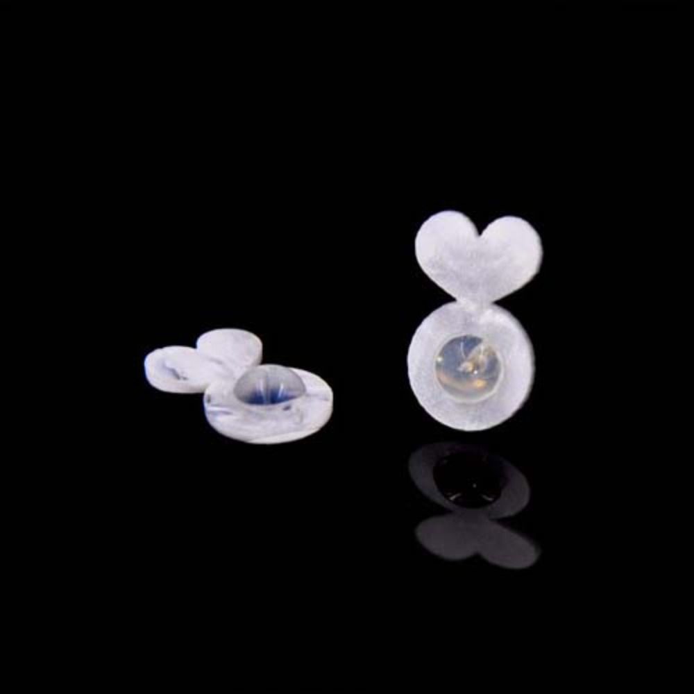 

60-80Pcs Heart Supportive Earrings Lifters Anti Eversion Unique Earring Backs Accessories 60-80Pcs