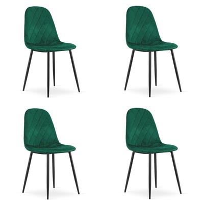 ASTI Chair - Dark Green Velvet X 4