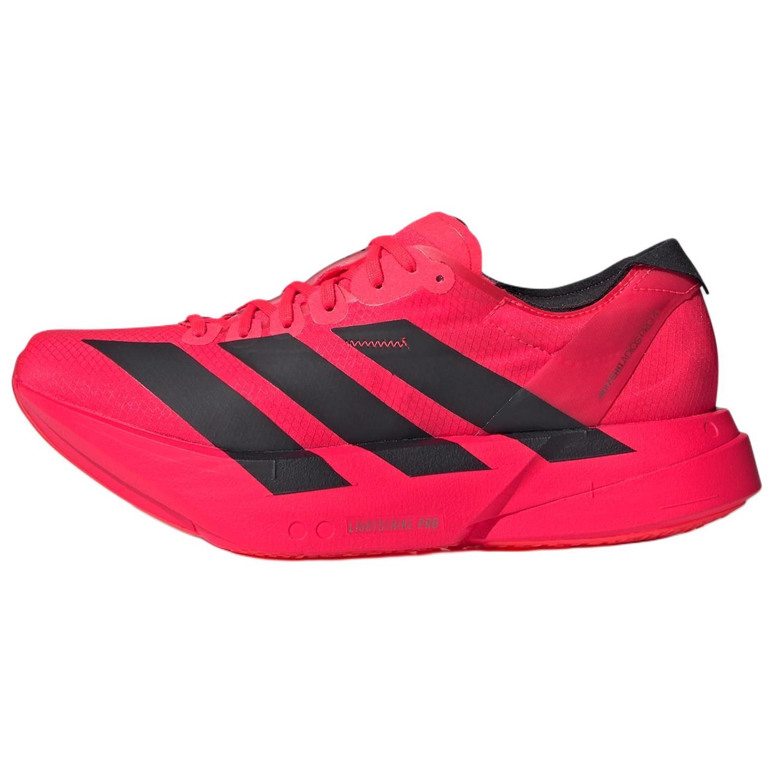 

Adidas Adizero Adios Pro 4 Comfortable Soft Durable Shock Absorption Low Top Running Shoes Women sneaker Red JR6356 36⅔