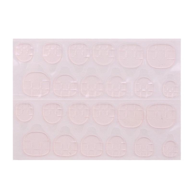 Klej do tipsów: Wysoka lepkość 0,4 mm Wodoodporny Różowy/Żółty Dwustronny Klej Żelowy