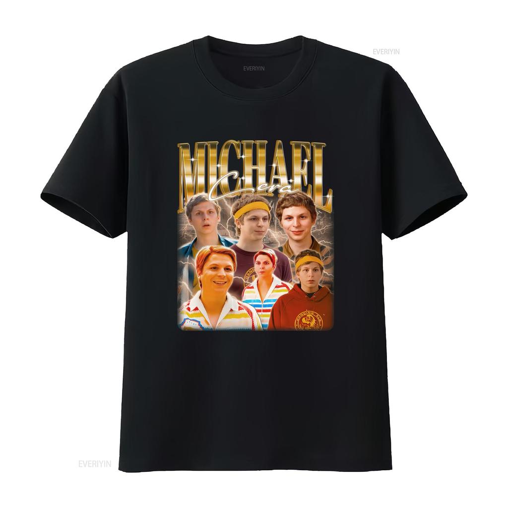 Michael Cera T Shirt Homage Austin Canadian Actor Vintage Retro Bootleg Merch Fans Vintage Fashion