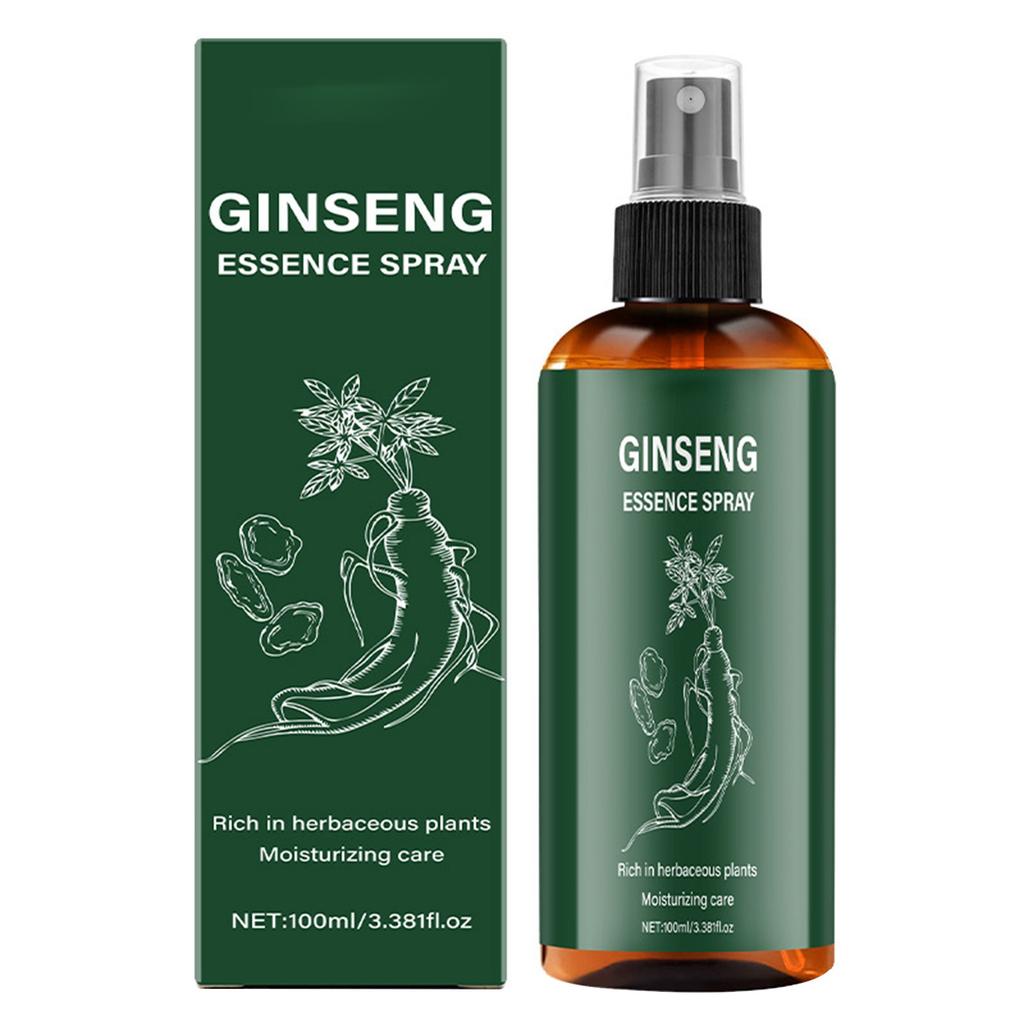 Ginseng Hair Care Serum Oil 100ml Anti-frizzy Soft Care Perm Dry Damaged Long-lasting Fragrancy Spray