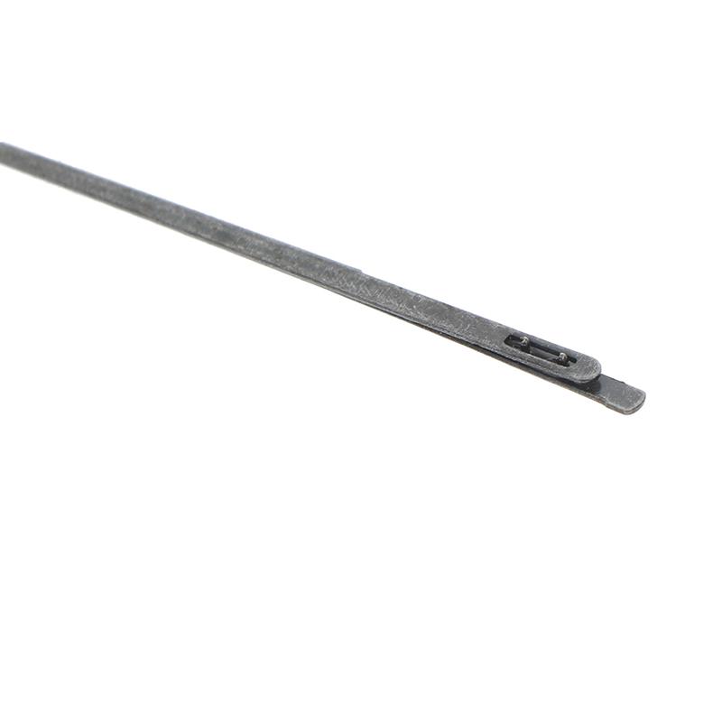 1 Pcs Diy Leather Craft Knitting Needle Double Hole Leather Rope Lace Needle