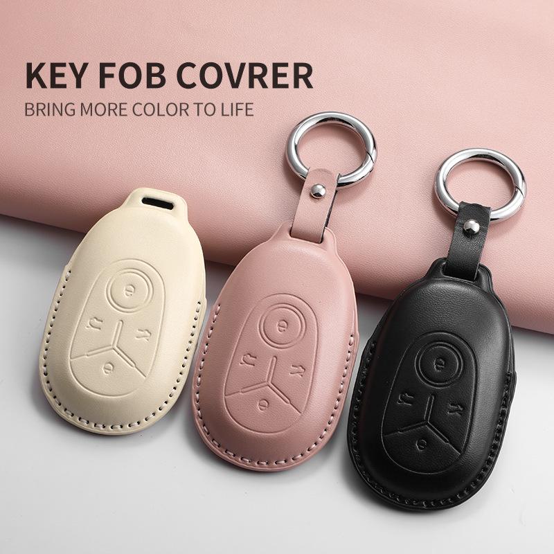 Geely Xingyuan Key Case for New Wish Free Exploration Edition - Premium Geometric Car Shell Buckle