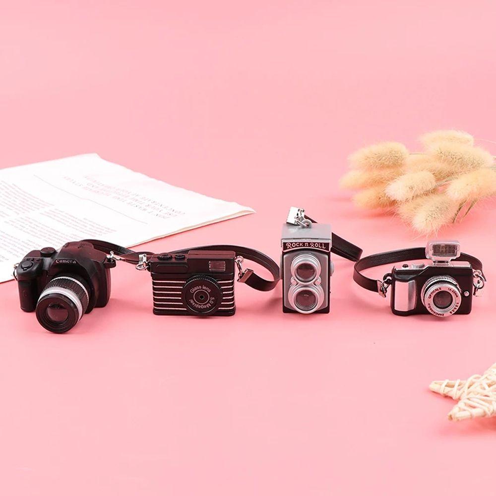 BJD 1/12 Doll Miniature Digital Camera Dollhouse Miniature Camera Mini Doll Camera Doll SLR Camera