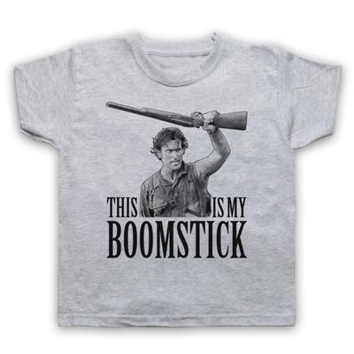 ARMY MY BOOMSTICK OF DARKNESS UNOFFICIAL HORROR FILM KIDS CHILDS T-shirt