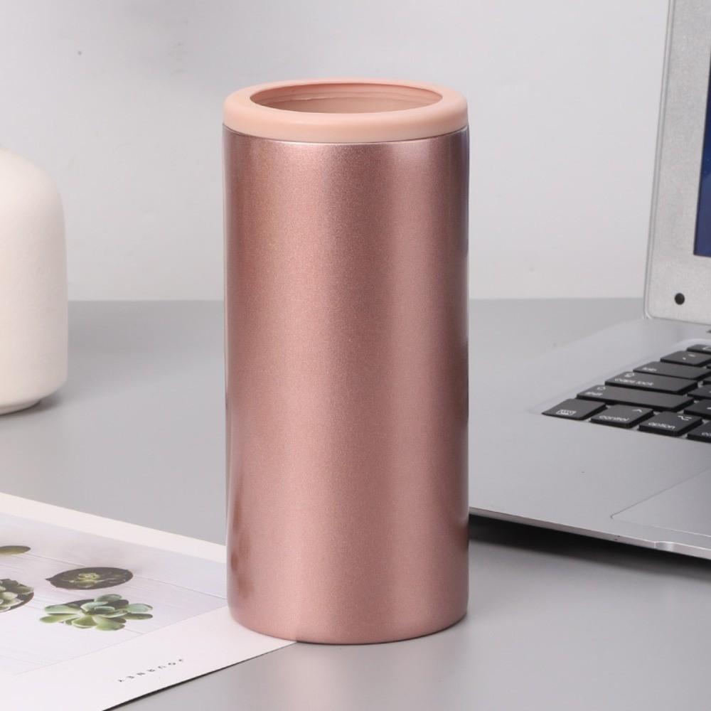 12Oz Cola Beer Can Insulated Lids 304 Stainless Steel Vacuum Cup Portable Can Cooler  Cold Storage