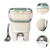 21L Kitchen Bucket Portable Compost Savings Space