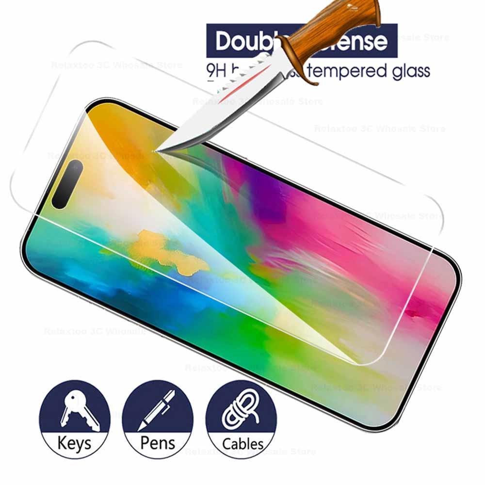 5pcs iPhone16Pro Tempered Glass Case For Apple iPhone 16 Pro Max Protective Glass Ifone Ihone 16Pro Max 16 Plus Screen Protector Film