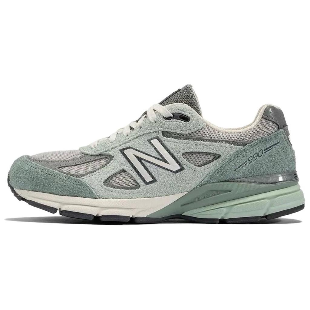 The Whitaker Group x New Balance 990v4 Made in USA Willful Bias Unisex Sneakers Green Clay-Ash Salt-Marsh U990WK4