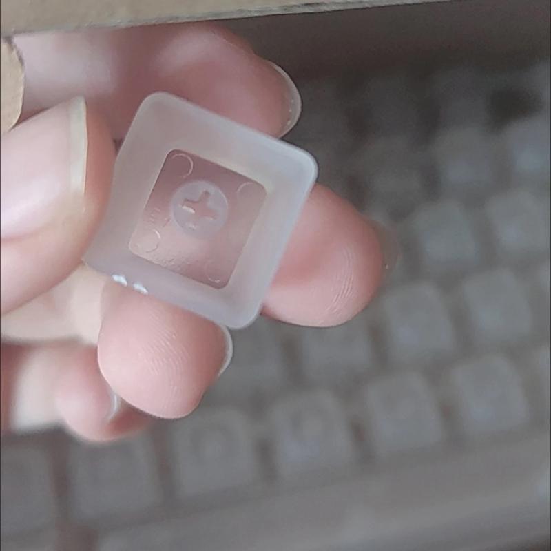 Matte Finish ABS Blank Keycaps Enhanceds Light Diffusions Design For Most Mechanical Keyboards