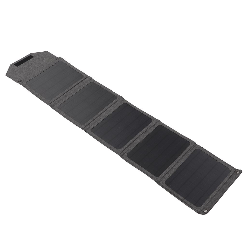 30W Outdoor Solar Panel Folding Bag Dual USB+DC Output Solar Charger Foldable Bag