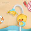 Nuovo Paperotto Carino Giocattolo Elettrico da Bagno per Doccia per Bambini Gioco Interattivo con Spruzzo d'Acqua Giocattoli Sensoriali Divertimento per il Bagnetto Regalo per Bambini Piccoli