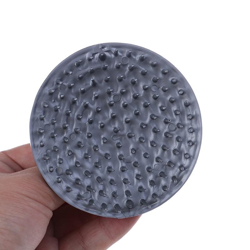 Shower Hair Shampoo Brush Comb Silicone Massage Scalp Anti-Skid Hairbrush Care