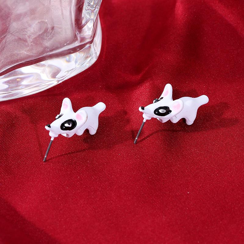 Dinosaur and Corgi Shark Bite Earrings – Cute Mini Animal Jewelry