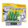 HENGJIA 5pcs Soft Lures Silicone Bait 8cm 14g Goods For Fishing Sea Fishing Swimbait Wobblers Artificial Tackle