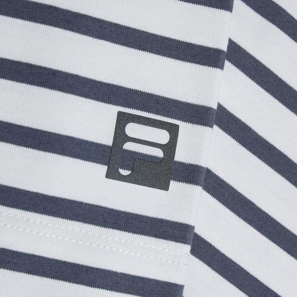 Fila Explore Fashion Outdoor Loose Striped Short Sleeve T-Shirt Men Tops A11M627102F-DY