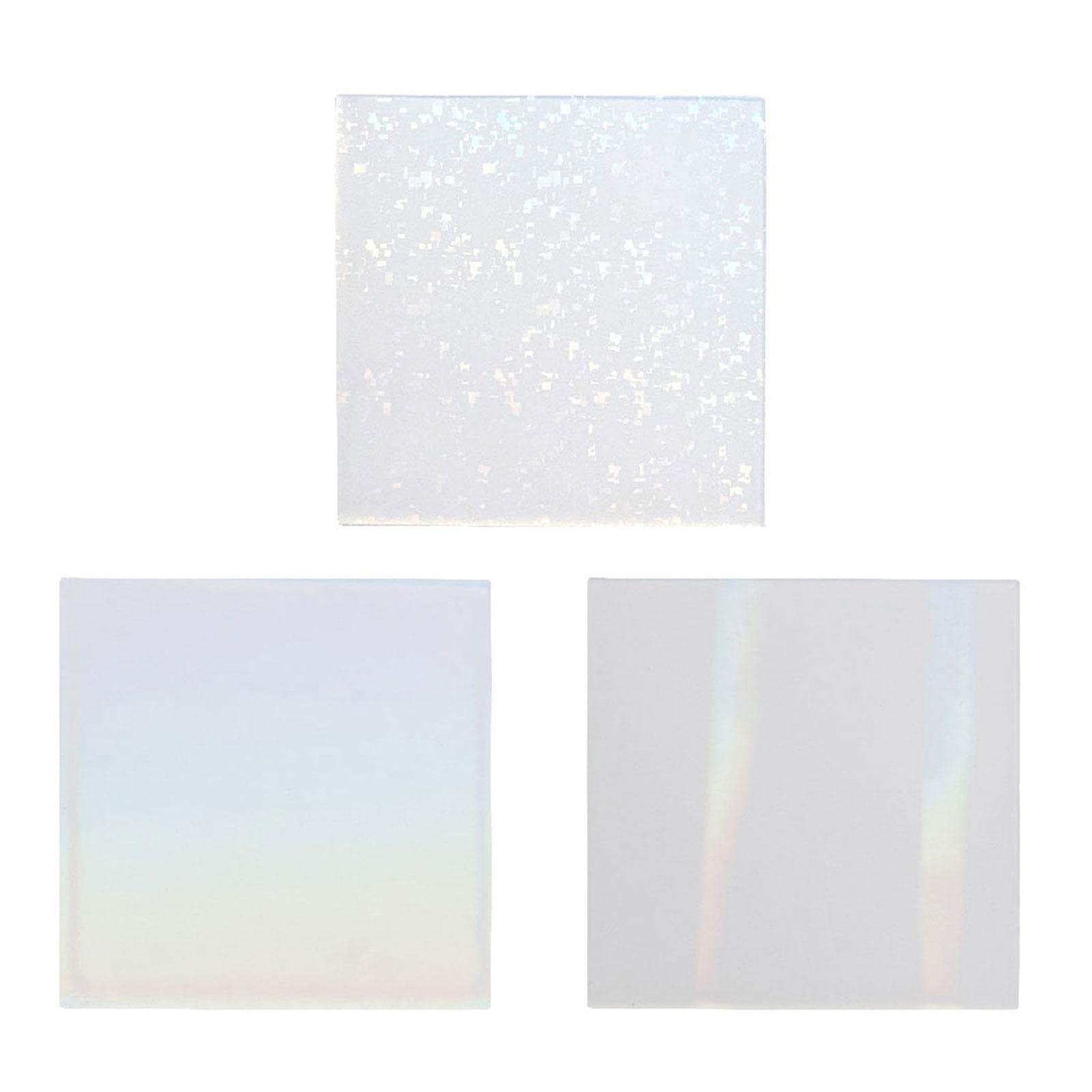 Holographic Molds Inlay for Epoxy Resin Molds for DIY Coaster Decoration