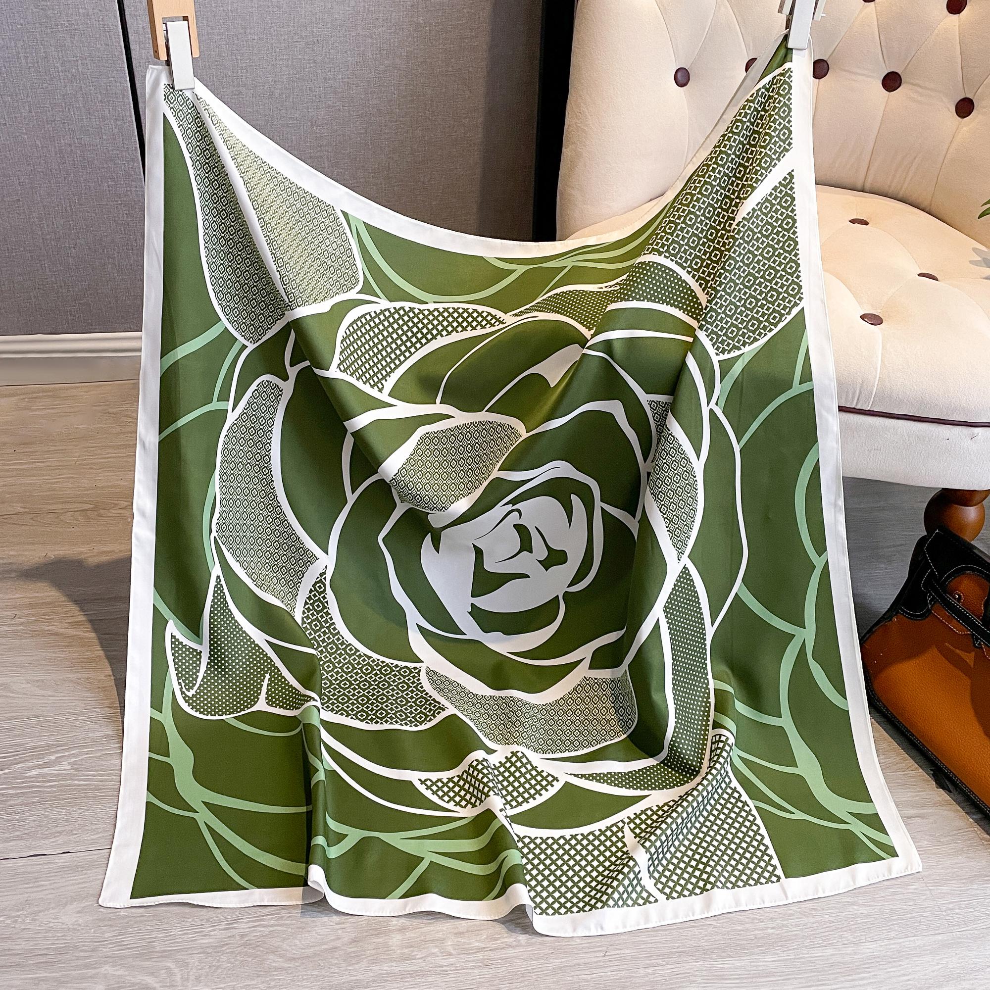 

Spring And Summer Design Luxury 90Cm Women Scarf Sunscreen Foulard Shawl Hijab Female Hair Hijab Wraps Neckerchief Bandanda