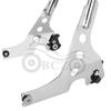 Harley XL883/1200/X48 Rear Backrest with Quick Release Seat Cushion and Luggage Rack for Motorcycle Modification