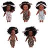 5.91x13.78in Black for Doll Simulated Girl Reborn Baby Early Educational Bed/Sofa Accompany Supplies Vinyl Made Cute for