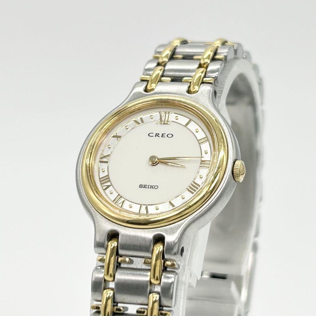 [USED] SEIKO CREO 4N20-0400 Quartz Wristwatch