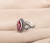 Natural Pink Tourmaline Gemstone 925 Sterling Silver Jewelry Handmade Women Ring PR-1-2