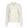 Shop   Women S Collared KnIt Cardigan Cream It Wcd260110   