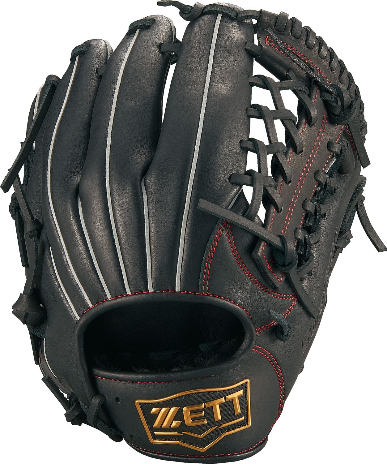 

ZETT Youth Baseball Soft Black Size BJGB74340 Glove, Steer, All-Around, Left-Handed Throw, (1900), L, чёрный