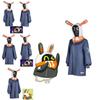 Zero Zone Bongo Cosplay Costume For Gaming Events Unisex Polyester Halloween Outfit