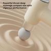 Compact Size Mini Electric Fascia Massager 9 Replaceable Head Fascia Machine Massager  Post-Workout