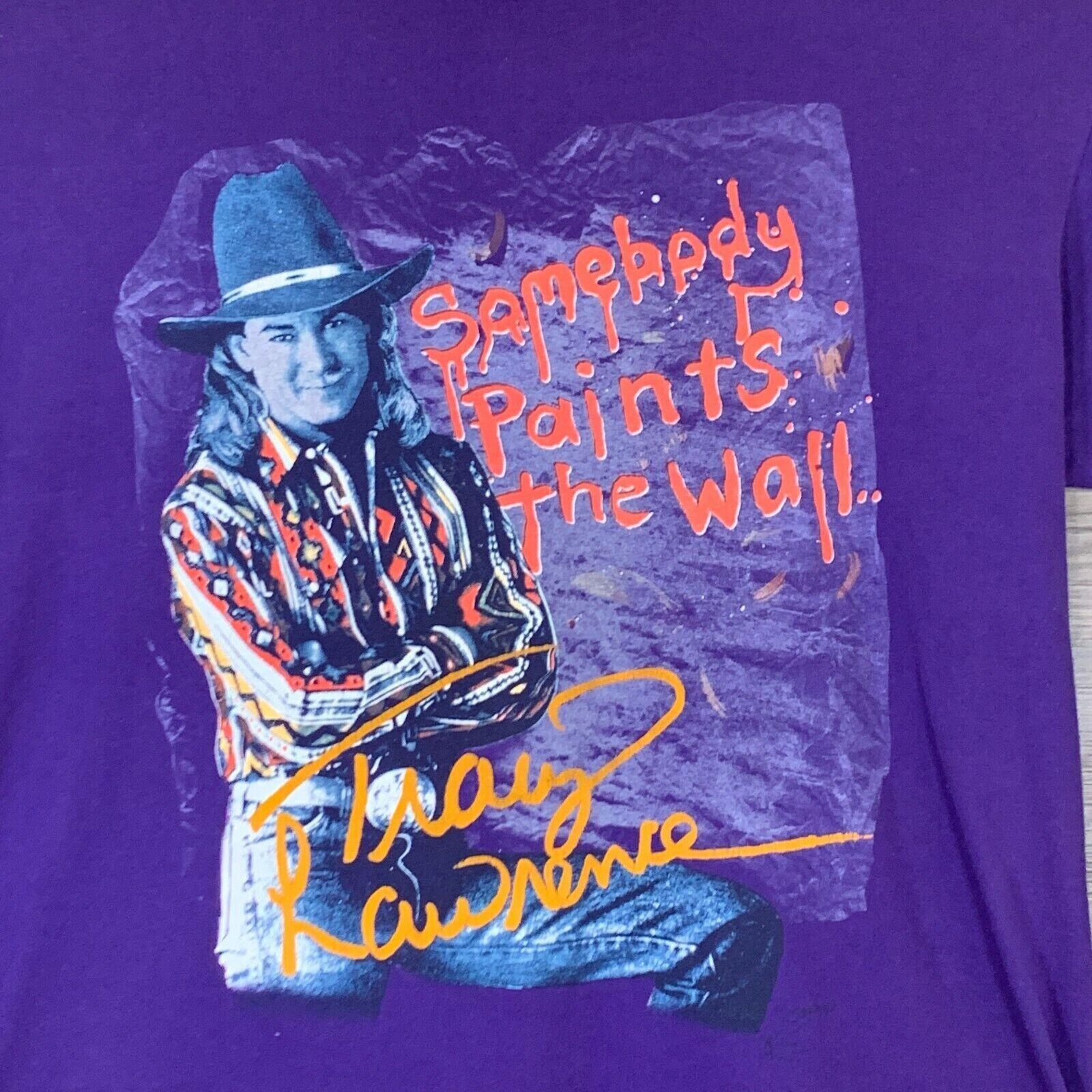 Somebody Paints The Wall Tracy Lawrence Shirt Purple Unisex S-2345XL EM0611 XXXXL