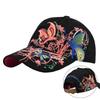 Embroidered Butterfly Baseball Cap Sequin Cotton Baseball Cap Creative Peaked Cap  Travel