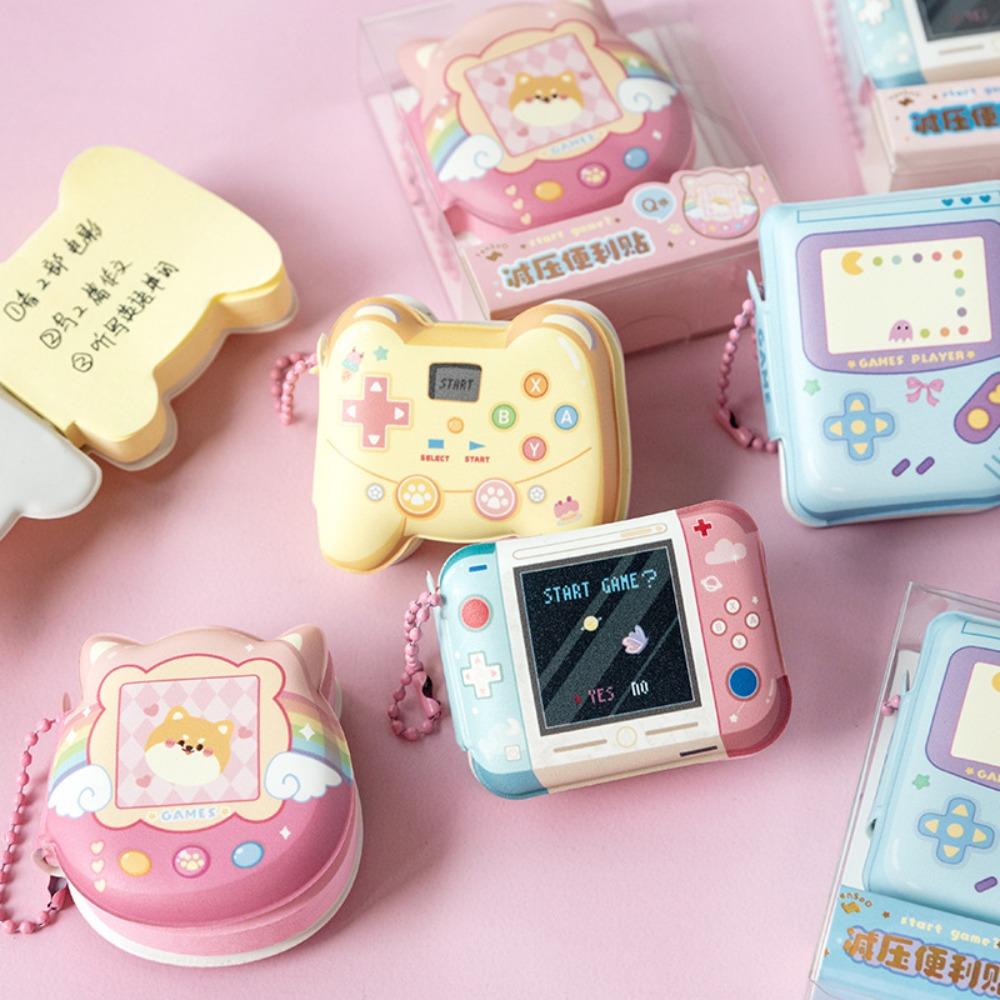 Mini Sticky Tab Cute Pocket Sticky Notes Soft Silicone Cover Memo Pad  School Supplies