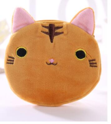 

Cartoon Kids Girls Coin Purse Cute Cat Plush Wallet Women Girls Change Purse Bag Mini Money Coin Key Wallets Pouch Children Gift