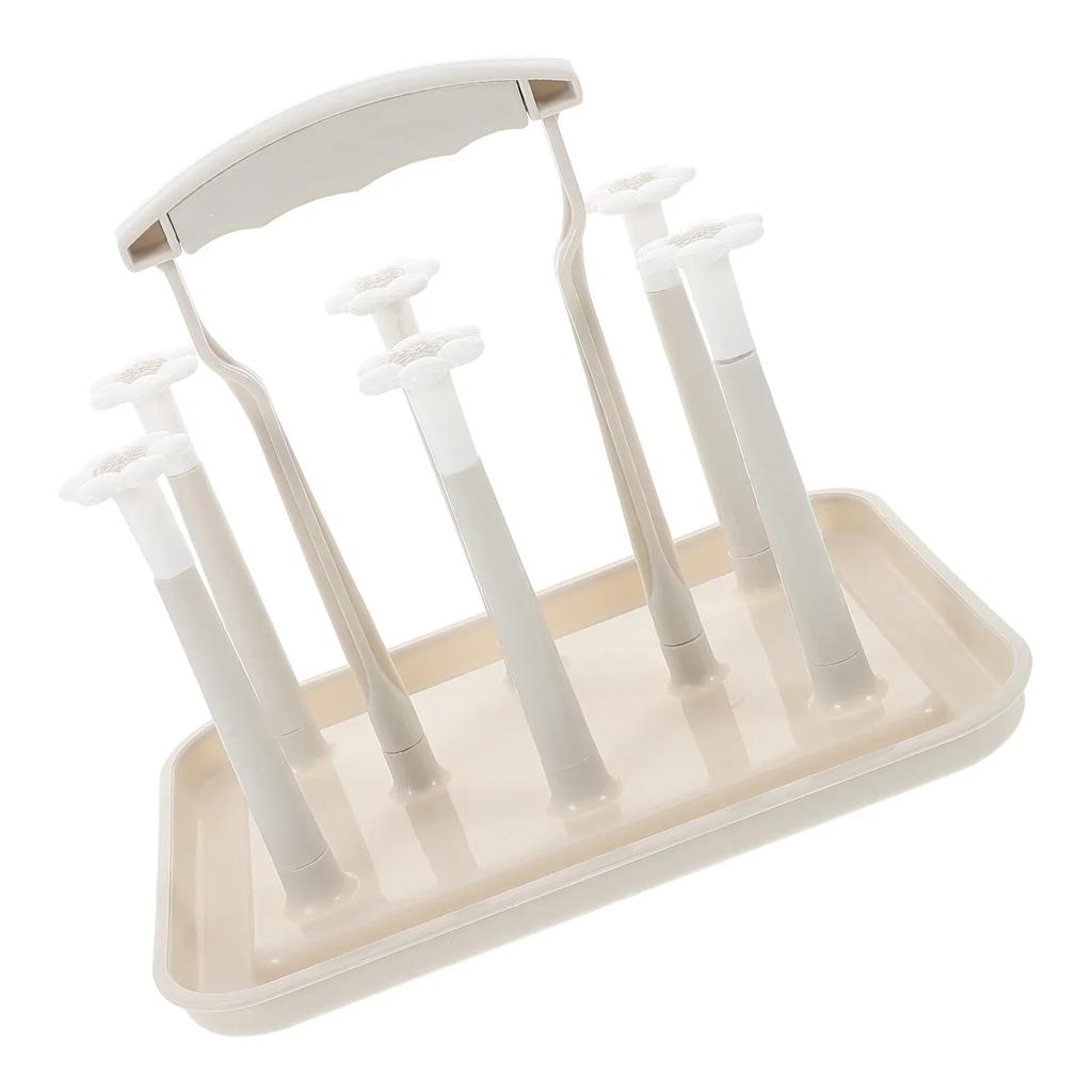 Multifunctional Cup Holder Bottle Drying Rack Kitchen Living Room Mug Racks Counter Glass Bottles Baby Feeding Euro Style