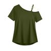Womens Spring Tops Off Shoulder Summer Shirts for Women Casual Short Sleeve Womens Summer Shirts Dressy Tops for Women