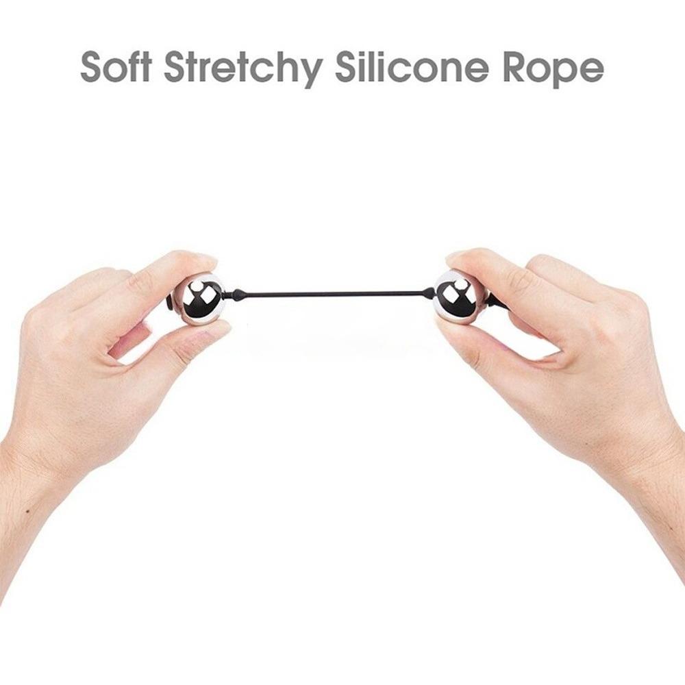 3 Size Metal Vaginal Balls Kegel Ben Wa Ball Anal Beads Butt Plug Vagina Muscle Balls Vaginal Kegel Exerciser for Women Sex Toys