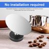 Coffee Extraction Mirror Stainless Steel Magnetic Reflector Base Rotating Coffee Extractor Mirror for Coffee Machine Accessories