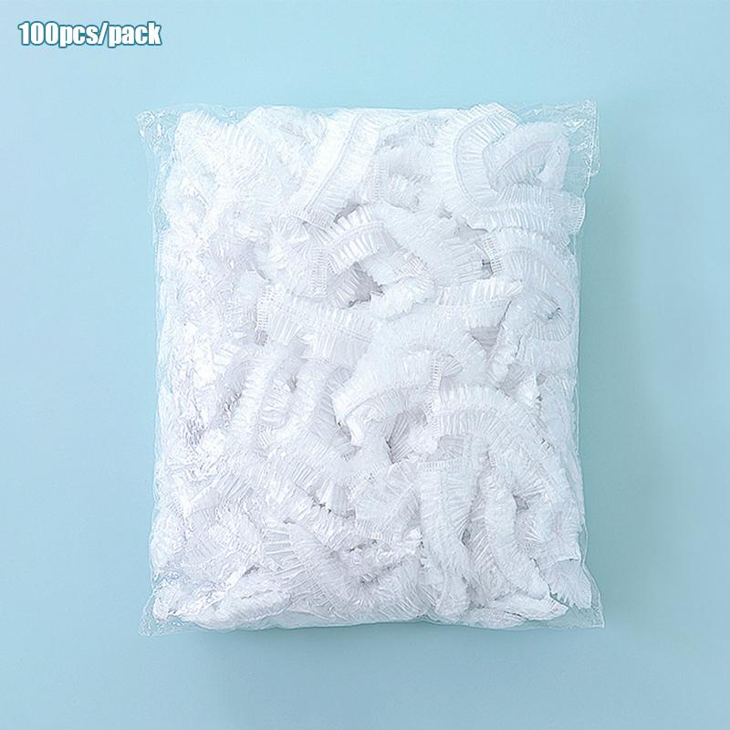 100 gjenbrukbare matoppbevaringsdeksler Hold fersk mat Plastfolie med plastfolie