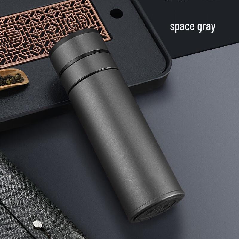 TLAKEHO One-Key Open Tea Infuser Thermos