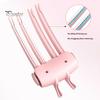 Clip Calefactor Eléctrico para Volumen de Cabello Lacio, 2 Configuraciones de Calor, Herramienta Clip para Levantar la Raíz Voluminizadora para Cabello Fino, Flequillos Esponjosos, Recargable por USB Inalámbrico