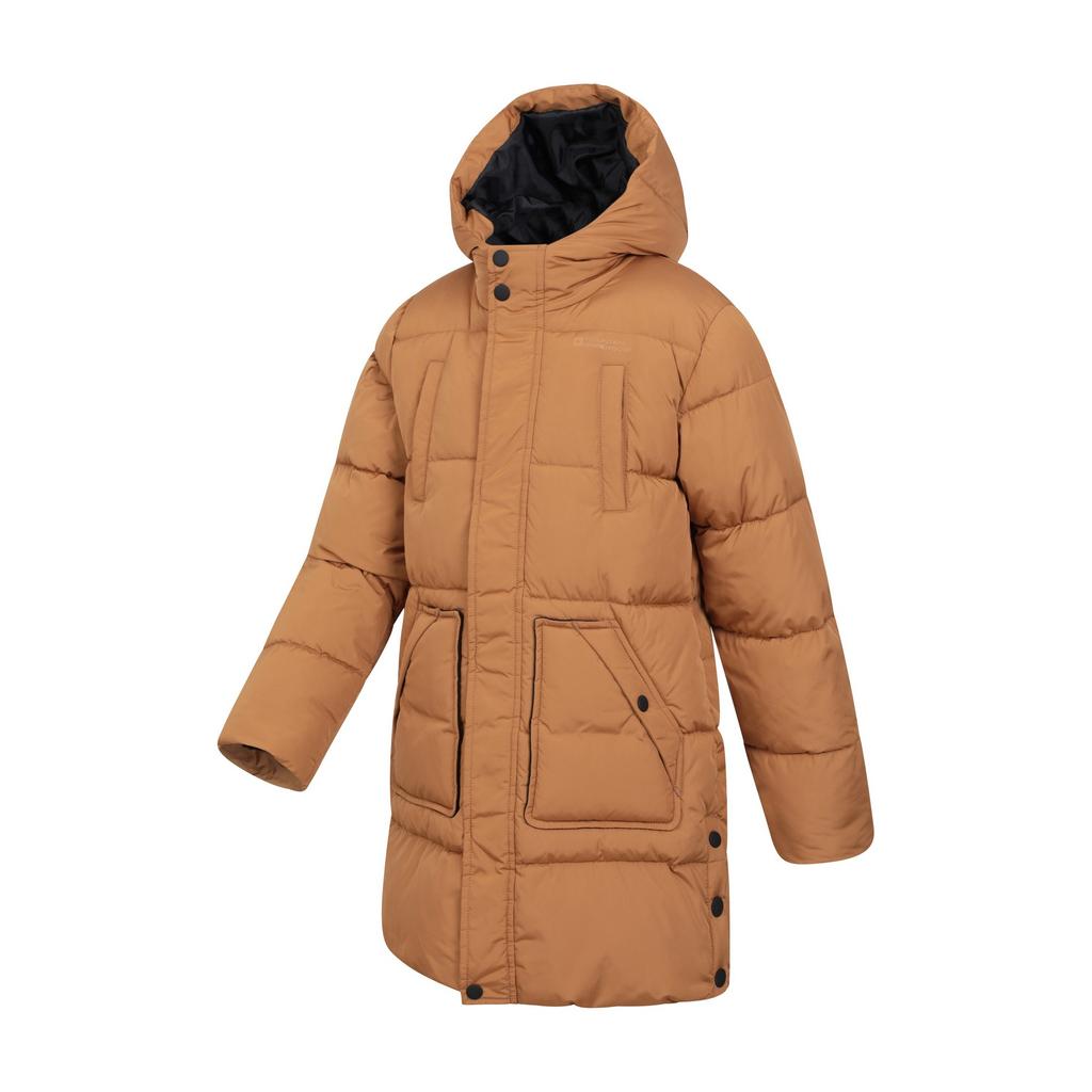 Mountain Warehouse Childrens/Kids Theo Water Resistant Long Padded Jacket
