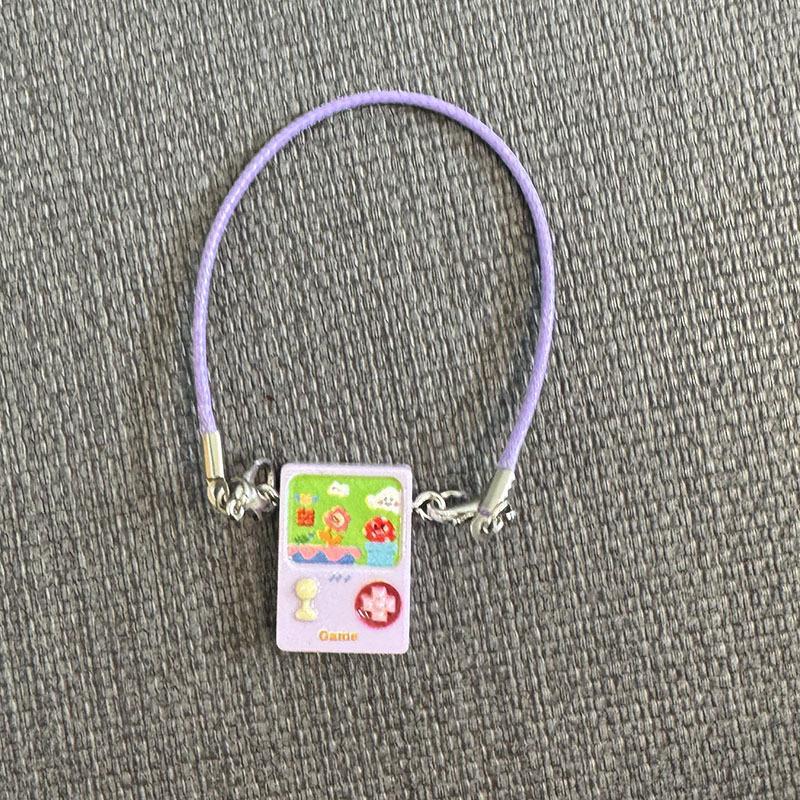 Dukkehus Tilbehør Små Dyr Miniatyr Mobiltelefon Modell Anheng Tegneserie Mini Mobiltelefon Modell Sjarm Utkledningsleke