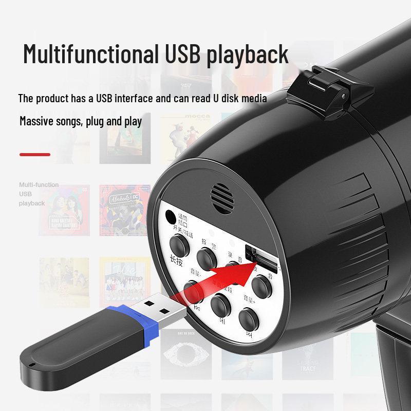 Patriot A108 High-Power Handheld Megaphone Speaker for Street Vendors