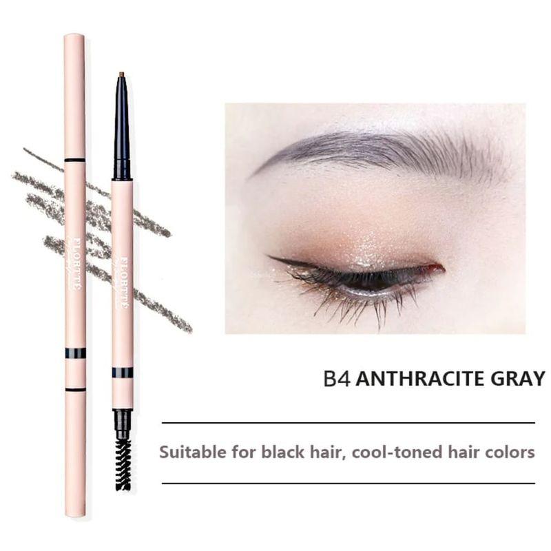 FLORTTE - 2 In 1 Eyebrow Pencil - 5 Colors (1-5)