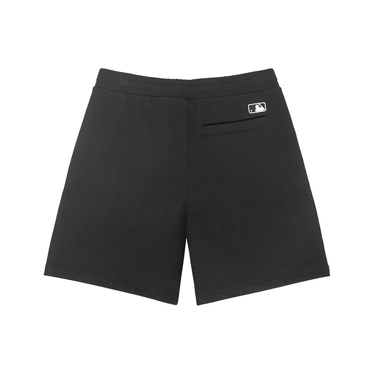 MLB New York Yankees Letter Solid Color Casual Shorts Unisex shorts Black 3ASPB0123-50BKS