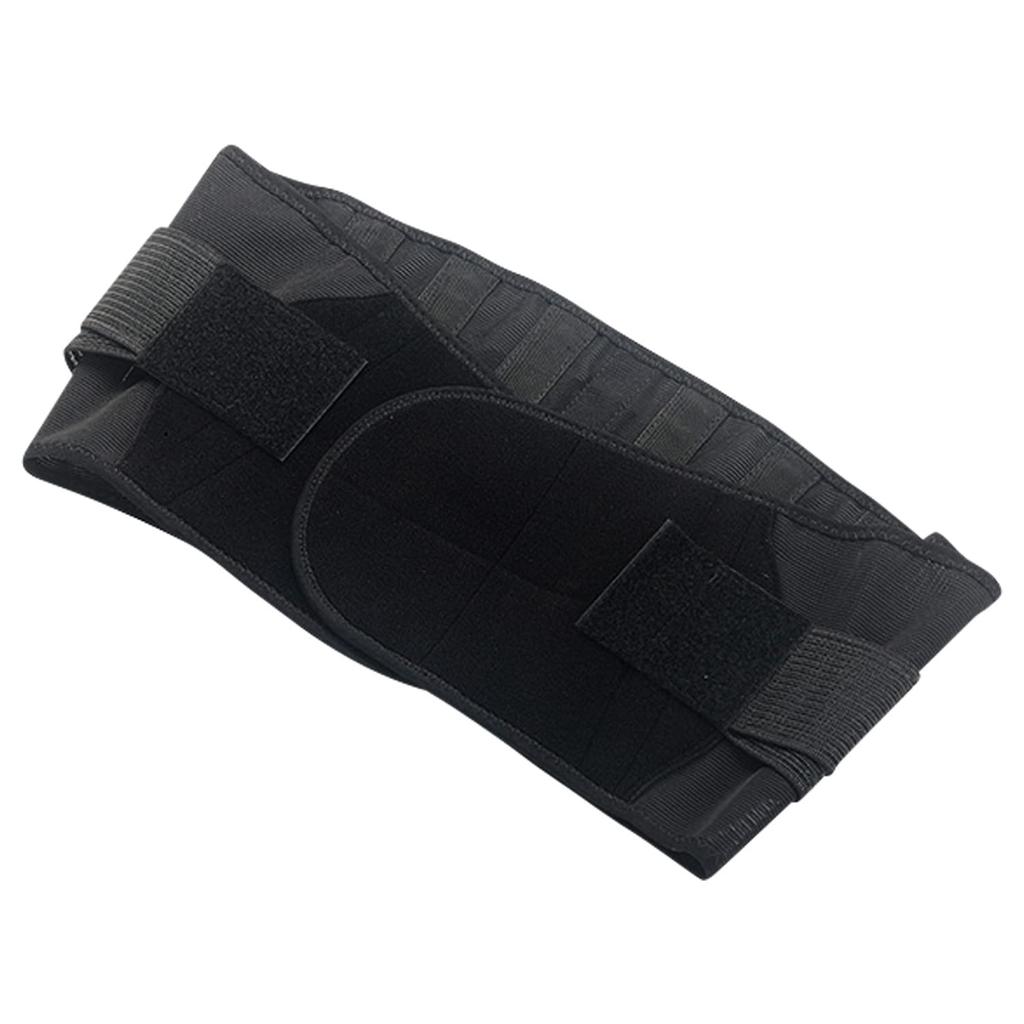 IRONMAN CLUB Back Support Belt, Large, KW-864, Fits Waist Circumferences from 75-90cm, Adjustable Pressure, Unisex, Black