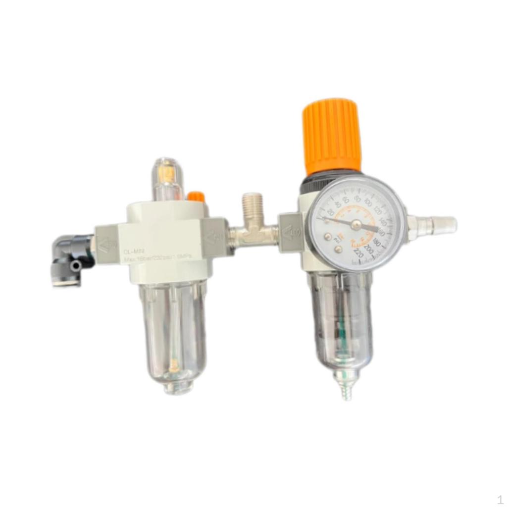 Reifenmontiermaschine Öl-Wasserabscheider 1/4" NPT Einfache Installation Essentiell für Reifendienste Luftdruck