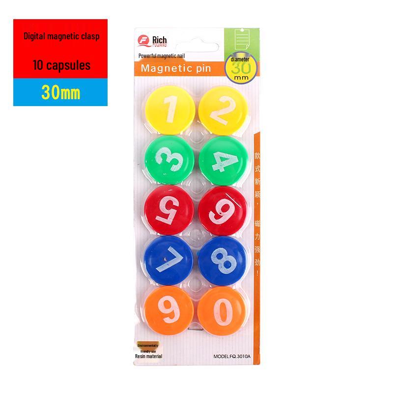 Smiley Face Magnetic Buttons: Colorful, Strong Magnets for Whiteboards & Chalkboards